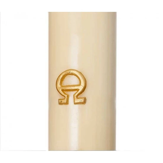 Cero Pasquale Cera D'api Con Agnello ArgentoOro 8x120 Cm - immagine 6