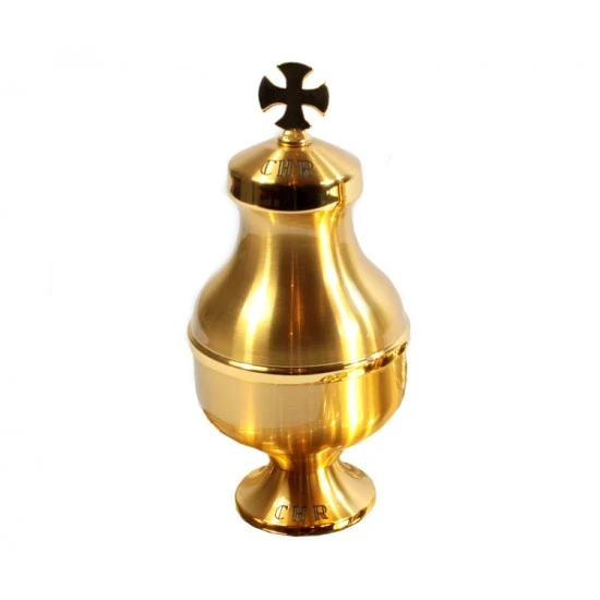 Servizio Da Battesimo Solenne In Ottone Piatto 29,5x20 Cm - immagine 4