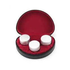 Astuccio Con 3 Vasetti Per Olio In Alluminio