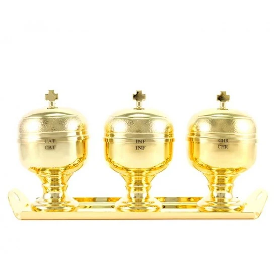 Servizio Oli Santi Con Astuccio 11 Cm