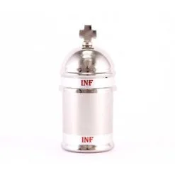 Vasetto Olio Infermi In Ottone Argentato 8x3,5 Cm