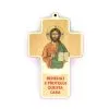Croce In Legno Cristo Pantocratore 15x24 Cm