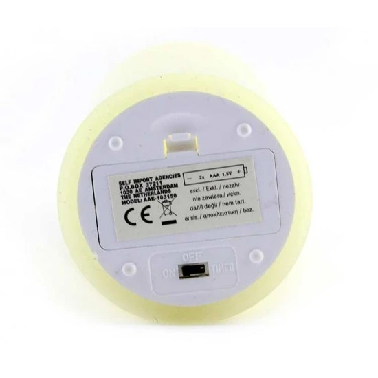 Lumino Elettrico A Pile Diametro 7 Cm 13 Cm - immagine 3