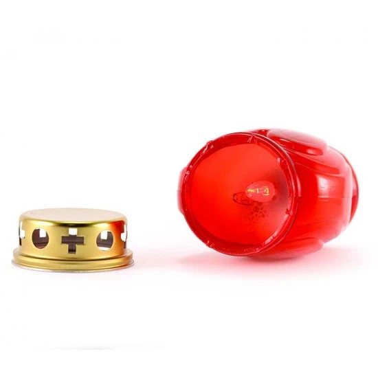 Lampada Elettronica Cuore Rosso 14 Cm - immagine 2