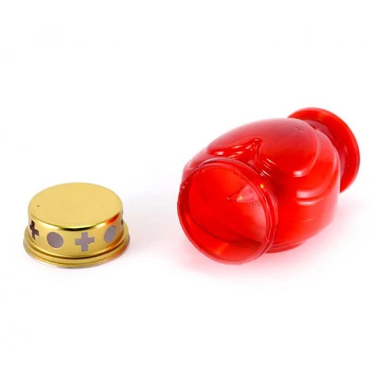 Lampada Elettronica Cuore Rosso 14 Cm - immagine 3