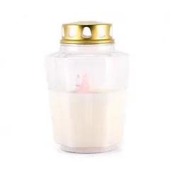 Lampada Elettronica Esagonale Bianca 17 Cm