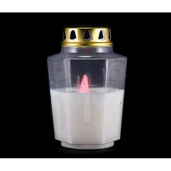 Lampada Elettronica Esagonale Bianca 17 Cm - immagine 2