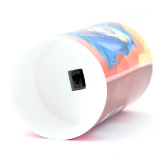 Lumino Elettronico Madonna Addolorata Diametro 5,5 Cm 14 Cm - immagine 4