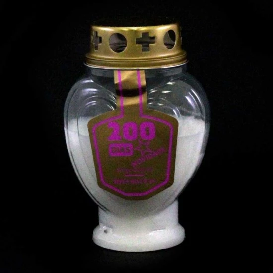 Lampada Elettronica Cuore Bianco 14 Cm - immagine 2