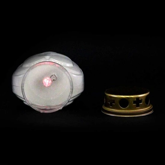 Lampada Elettronica Cuore Bianco 14 Cm - immagine 3