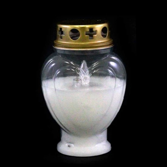 Lampada Elettronica Cuore Bianco 14 Cm - immagine 5