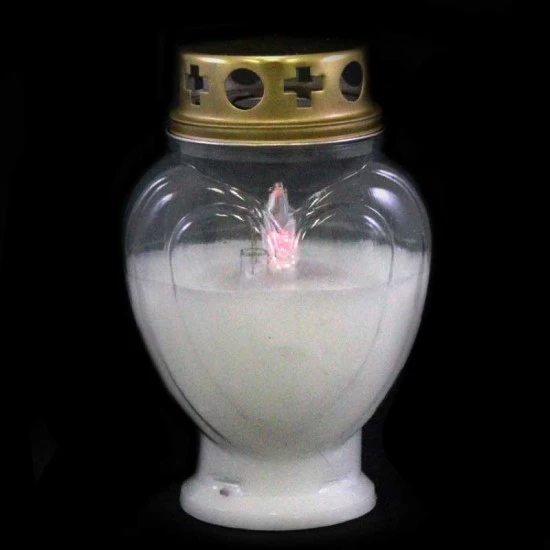 Lampada Elettronica Cuore Bianco 14 Cm - immagine 6