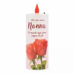 Lumino Elettronico Dedica Nonna 15 Cm