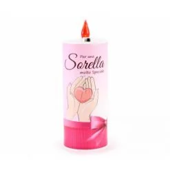 Lumino Elettronico Dedica Sorella 15 Cm