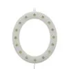 Ovale Luminoso 16 Led Bianco 24V 18x21 Cm