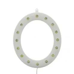 Ovale Luminoso 16 Led Bianco 24V 18x21 Cm