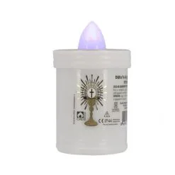 Lumino Elettrico In Plastica Bianca Durata 60 Gg 6,5x11 Cm