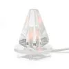 Lampada Elettrica In Plexiglass Piramide