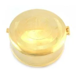 Teca Eucaristica Con Lunetta 4 Cm Diametro 10 Cm