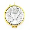 Teca Eucaristica Placca Calice Pax Diametro 5,4 Cm