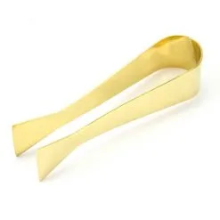 Pinzetta In Metallo Dorato 10 Cm