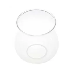 Parafiamma Vetro Per Candela Foro Diametro 3,8 Cm