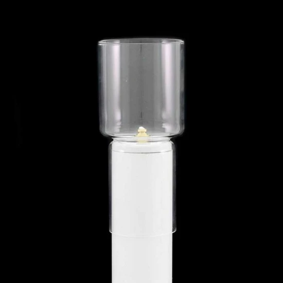 Parafiamma Cilindrico In Vetro Diametro 5 Cm - immagine 4