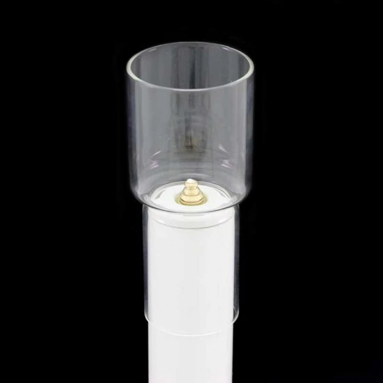 Parafiamma Cilindrico In Vetro Diametro 5 Cm - immagine 5