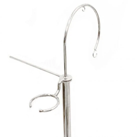 Porta Turibolo Nichelato 120 Cm - immagine 3