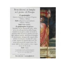Benedizione In Famiglia Giorno Di Pasqua 100 Pz