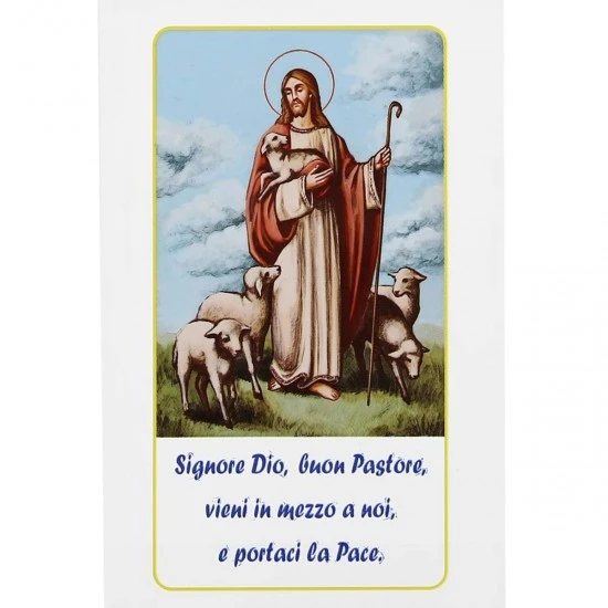 Bustina Domenica Delle Palme Gesù Pastore 11x23 Cm 200 Pz - immagine 3