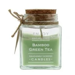 Candela Profumata In Vetro Enjoy 6,5x9 Cm