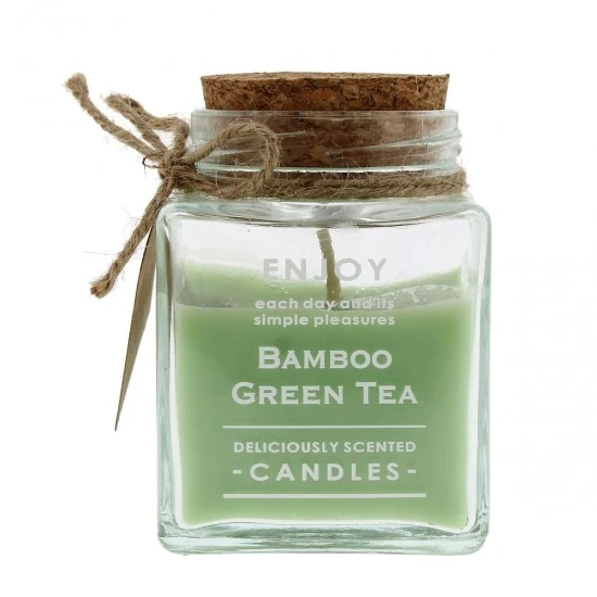 Candela Profumata In Vetro Enjoy 6,5x9 Cm