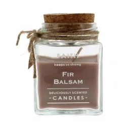 Candela Profumata In Vetro Faith 6,5x9 Cm