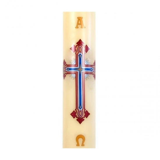 Cero Pasquale Cera D'api Risorto CON RINFORZO 8x120 Cm - immagine 3