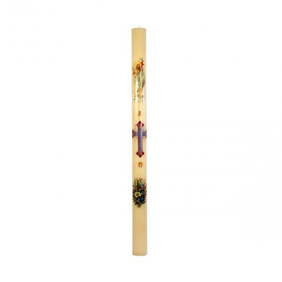 Cero Pasquale Cera D'api Risorto CON RINFORZO 8x120 Cm - immagine 2