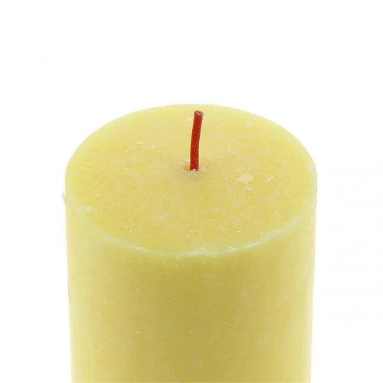 Cerone Liturgico Cera Gialla 7x22 Cm - immagine 5