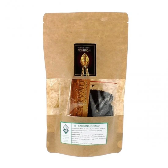 Confezione 10 Carboncini 50 G Incenso Pontificale - immagine 2