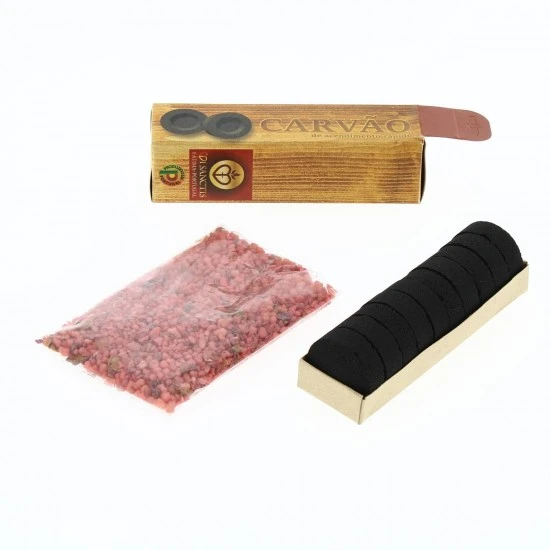 Confezione 10 Carboncini 50 G Incenso Rosa - immagine 3