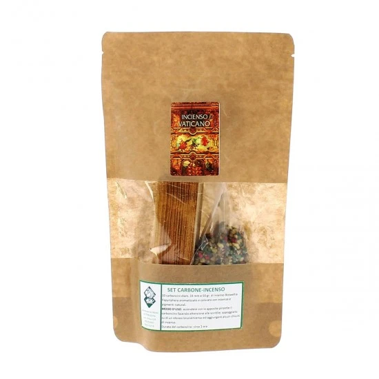 Confezione 10 Carboncini 50 G Incenso Vaticano - immagine 2