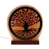 Lampada Di Sale Dell'Himalaya Albero Della Vita 18 Cm