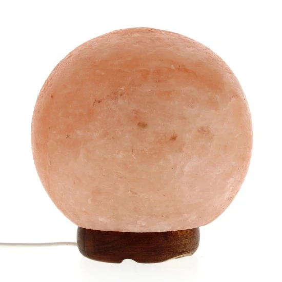 Lampada Di Sale Dell'Himalaya Sfera 17 Cm