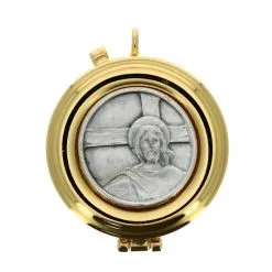 Teca Eucaristica Cristo Diametro 5 Cm