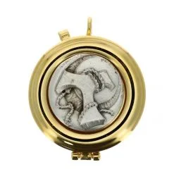 Teca Eucaristica Tau Diametro 5 Cm