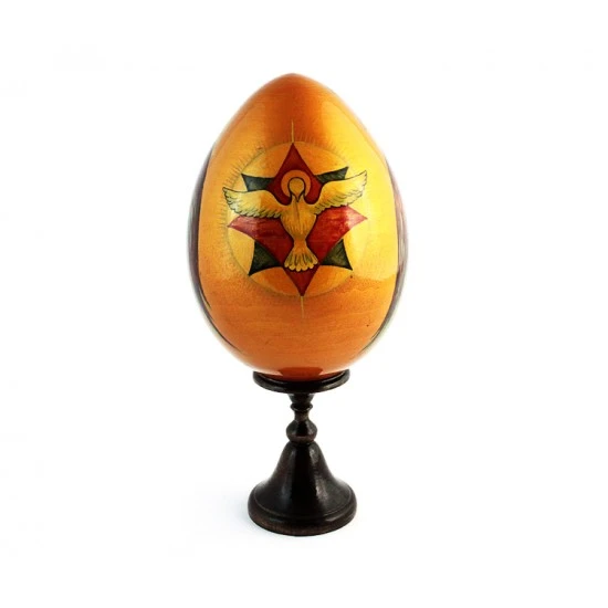 Uovo Ss.Trinità E Spirito Santo 17x12 Cm - immagine 3